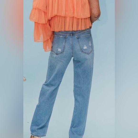 NWT Cello High Waist Medium Wash Jeans - Picture 2 of 14